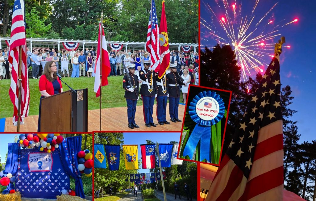 249. Unabhängigkeitstag der USA und „State Fair“ Sponsorenempfang (VIDEO)
