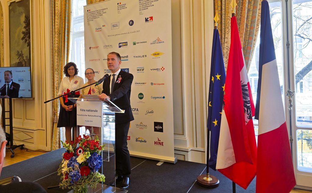 Fête nationale – französischer Nationalfeiertag wurde in Wien zelebriert (VIDEO)
