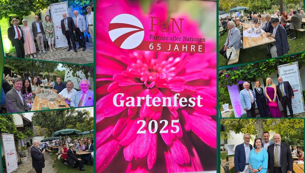 PARTNER ALLER NATIONEN: Wunderbares Gartenfest des Dachverbands-PaN (VIDEO)
