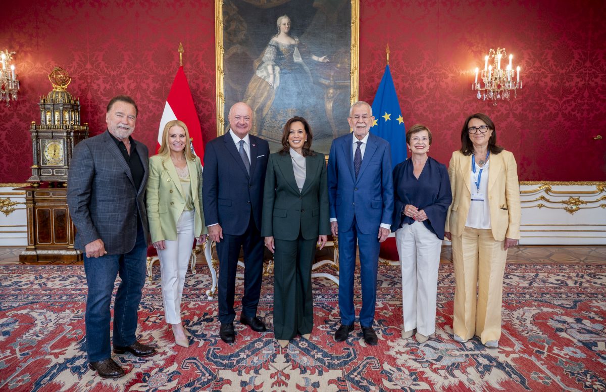 Arnold Schwarzenegger Opens 10th Climate Conference in Vienna